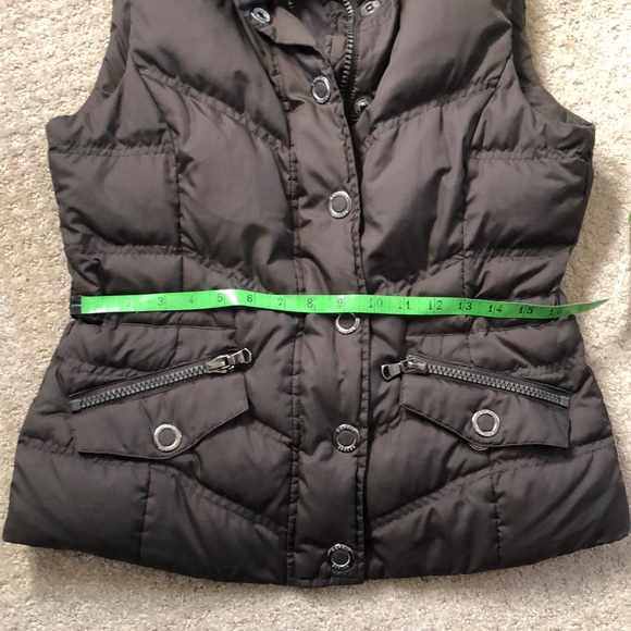 SALE NWOT ESPRIT Brown Down Puffer Vest - Picture 3 of 8